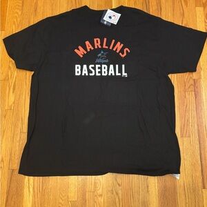 MLB Black Marlins Baseball Tee